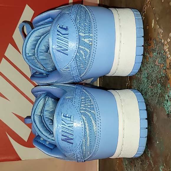 Nike Dunk Low Prm. University Blue TOPOGRAPHY. Men's size 13 - Picture 6 of 16